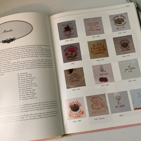 Lefton China Book II Identification & Values Hardback Book - Picture 9 of 9
